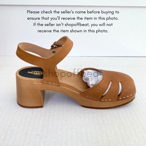 NEW Swedish Hasbeens Baskemolla High Sandal Nature 37 - Picture 9 of 14